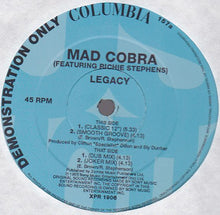 Load image into Gallery viewer, Mad Cobra Featuring Richie Stephens : Legacy (12", Promo)