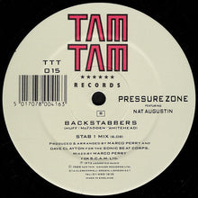 Load image into Gallery viewer, Pressure Zone Featuring Nat Augustin : Backstabbers (Remix) (12")