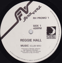 Load image into Gallery viewer, Reggie Hall : Music (12", Promo)