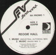 Load image into Gallery viewer, Reggie Hall : Music (12", Promo)