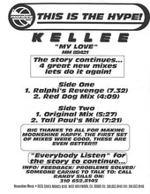 Load image into Gallery viewer, Kellee : My Love (Remixes) (12")