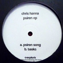 Load image into Gallery viewer, Chris Hanna : Psiren EP (12", EP)