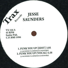 Load image into Gallery viewer, Jesse Saunders : Funk You Up (12", RE, RM)