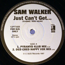 Load image into Gallery viewer, Sam Walker : Just Can't Get... (12")