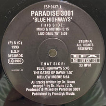 Load image into Gallery viewer, Paradise 3001 : Blue Highways (12")