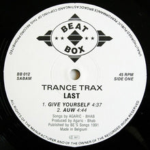 Load image into Gallery viewer, Trance Trax : Last (12")