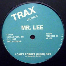 Load image into Gallery viewer, Mr. Lee : I Can't Forget (12", RE, RM)