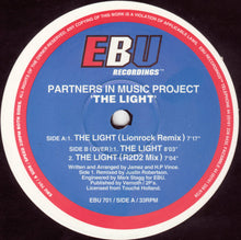 Load image into Gallery viewer, Partners In Music Project* : The Light (12")