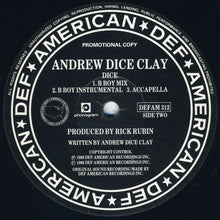 Load image into Gallery viewer, Andrew "Dice" Clay : Dice (12", Promo)