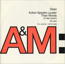 Load image into Gallery viewer, Opaz : Action Speaks Louder Than Words (12", Promo)