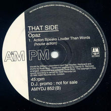 Load image into Gallery viewer, Opaz : Action Speaks Louder Than Words (12", Promo)