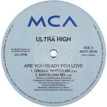 Load image into Gallery viewer, Ultra High : Are You Ready For Love (12", Single)