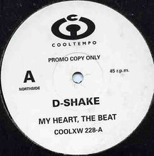 Load image into Gallery viewer, D-Shake : My Heart, The Beat / Dance The Night Away (12", Promo)