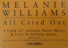 Load image into Gallery viewer, Melanie Williams : All Cried Out (12", Promo)
