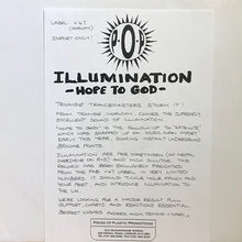 Load image into Gallery viewer, Illumination : Hope To God (12")