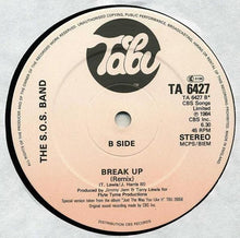 Load image into Gallery viewer, The S.O.S. Band : Break Up (Remix) (12", Single)