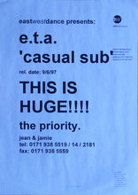 Load image into Gallery viewer, ETA : Casual Sub (12")