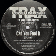 Load image into Gallery viewer, Black Rhythms : Can You Feel It (12")