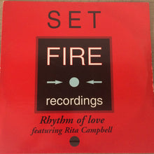 Load image into Gallery viewer, Fire "n" Ice / T-Power* Featuring Rita Campbell : Rhythm Of Love (12")