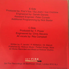 Load image into Gallery viewer, Fire "n" Ice / T-Power* Featuring Rita Campbell : Rhythm Of Love (12")