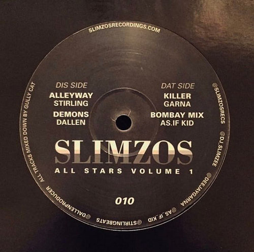 Stirling (2), Dallen, DJ Garna, As.If Kid : Slimzos All Stars Volume 1 (12