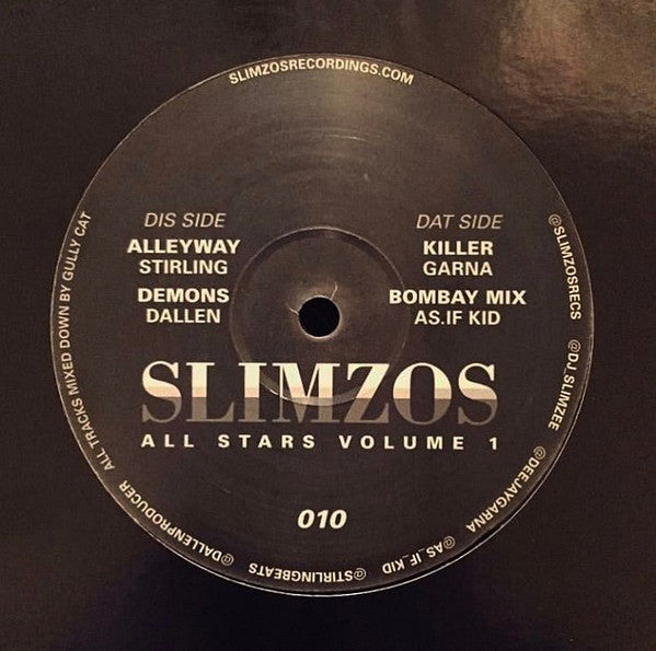 Stirling (2), Dallen, DJ Garna, As.If Kid : Slimzos All Stars Volume 1 (12