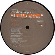 Load image into Gallery viewer, Davidson Ospina : I Need More (12&quot;)
