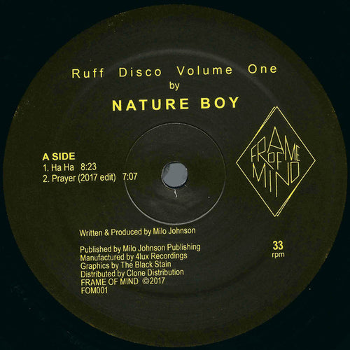 Nature Boy : Ruff Disco Volume One  (2xLP, Album, RE)