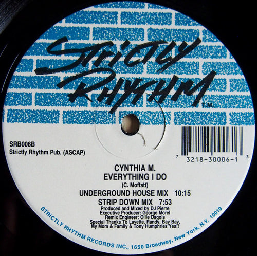 Cynthia M : Everything I Do (12
