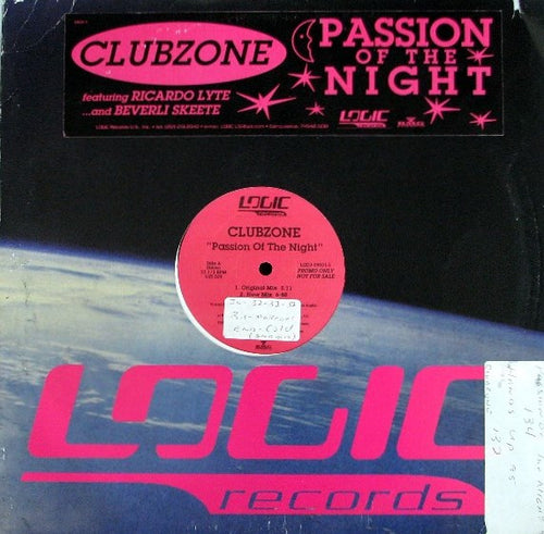 Clubzone Featuring Ricardo Lyte And Beverli Skeete* : Passion Of The Night (12