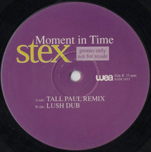 Load image into Gallery viewer, Stex : Moment In Time (Tall Paul Remix) (12&quot;, Promo)
