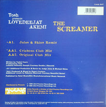 Load image into Gallery viewer, Yosh Presents Lovedeejay Akemi : The Screamer (12", Single)
