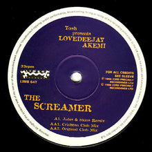 Load image into Gallery viewer, Yosh Presents Lovedeejay Akemi : The Screamer (12", Single)
