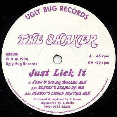 The Shaker : Just Lick It (12