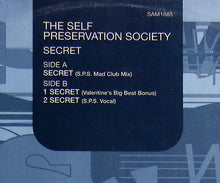 Load image into Gallery viewer, Self Preservation Society : Secret (12&quot;, Promo)
