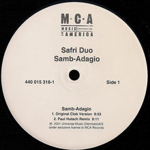 Load image into Gallery viewer, Safri Duo : Samb-Adagio (12")
