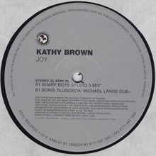 Load image into Gallery viewer, Kathy Brown : Joy (Sharp / Boris Dlugosch Dubs) (12&quot;)
