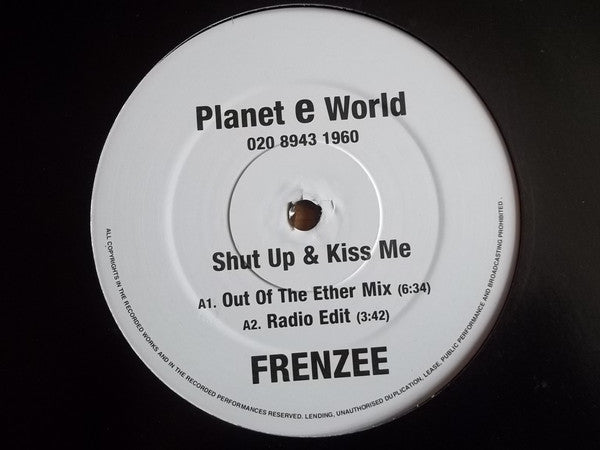 Frenzee : Shut Up & Kiss Me (12