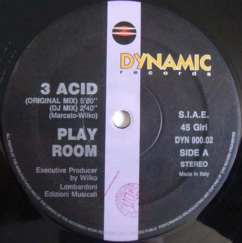 Play Room : 3 Acid (12