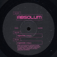 Load image into Gallery viewer, Absolum : Regenerate / D-Generate (12")
