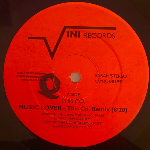 This Co. (2) : Music Lover (12