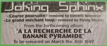 Load image into Gallery viewer, Joking Sphinx : Course Poursuite / Le Grand Méchant Loup (Remixes) (12")
