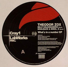 Load image into Gallery viewer, Theodor Zox : What's In A Number EP (12", EP)
