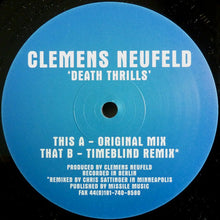 Load image into Gallery viewer, Clemens Neufeld : Death Thrills (12")
