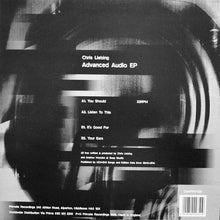 Load image into Gallery viewer, Chris Liebing : Advanced Audio E.P. (12", EP)
