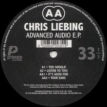 Load image into Gallery viewer, Chris Liebing : Advanced Audio E.P. (12", EP)
