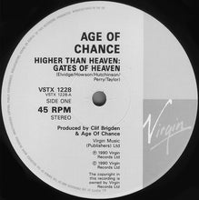 Load image into Gallery viewer, Age Of Chance : Higher Than Heaven: Remix (12", Single)
