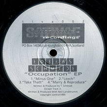 Load image into Gallery viewer, Tobias Schmidt : Occupation EP (12&quot;, EP)
