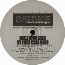 Load image into Gallery viewer, Tobias Schmidt : Occupation EP (12&quot;, EP)
