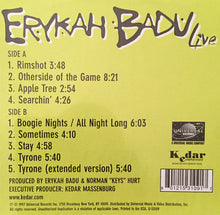 Load image into Gallery viewer, Erykah Badu : Live (LP, Album)
